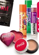 LipSmacker Lip Balm Coca Cola Bottle Cap Or Cherry Heart-Each