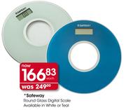 Safeway Round Glass Digital Scale Each