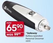 Safeway Battery-Operated Personal Groomer S3015