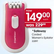 Safeway Corded Women's Epilator S3891