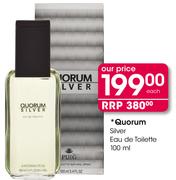 Quorum Silver Eau De Toilette-100ml