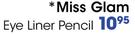Miss Glam Eye Liner Pencil-Each