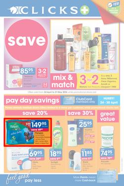 Clicks : Pay Less (24 Apr - 21 May 2014), page 1