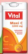 Vital Maxi C 1000mg 30 Tablets