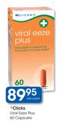 Clicks Viral Eeze Plus 60 Capsules-Per Pack