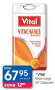 Vital Vitacharge-30 Capsules