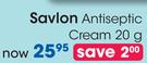 Salvon Antiseptic Cream-20g Each