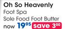 Oh So Heavenly Foot Spa Sole Food Foot Butter Each