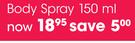 Axe Body Spray-150ml