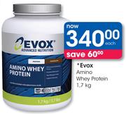 Evox Amino Whey Protein-1.7Kg Each