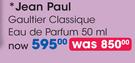 Jean Paul Gaultier Classique Eau De Parfum-50ml Each