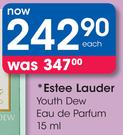 Estee Lauder Youth Dew Eau De Parfum-15ml Each