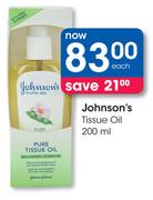 Johnson's Tissue Oil-200ml Each