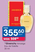 Givenchy Amarige Eau De Toilette-30ml