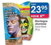 Montagne Jeunesse Face Mask-20g Each