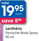 Lentheric Panache Body Spray-90ml Each