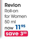 Revlon Roll-On For Women-50ml Each