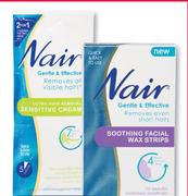 Nair 20 Soothing Facial Wax Strips