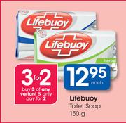 Lifebuoy Toilet Soap-150g Each
