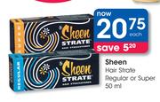 Sheen Hair Strate Regular Or Super-50ml Each