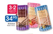 D.Licious Wafer Sticks-Per Tin