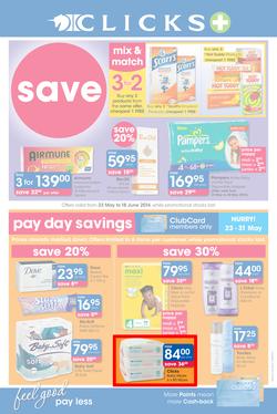 Clicks : Pay Less (23 May - 18 Jun 2014), page 1