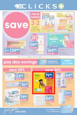 Clicks : Pay Less (23 May - 18 Jun 2014), page 1
