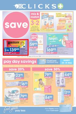 Clicks : Pay Less (23 May - 18 Jun 2014), page 1