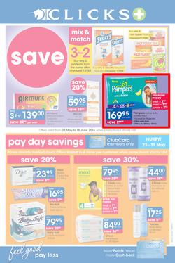 Clicks : Pay Less (23 May - 18 Jun 2014), page 1