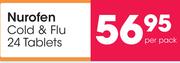 Nurofen Cold & Flu 24 Tablets-Per Pack