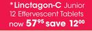 Linctagon-C Junior Effervescent Tablets-12's Per Pack