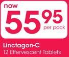 Linctagon-C Effervescent Tablets-12's Per Pack