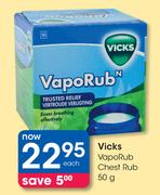 Vicks Vaporub Chest Rub-50g