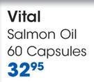 Vital Salmon Oil Capsules-60's