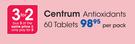 Centrum Antioxidants Tablets-60's Per Pack