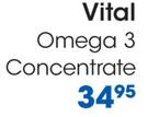 Vital Omega 3 Concentrate-Per Pack
