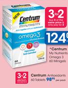 Centrum Antioxidants Tablets-60's Per Pack