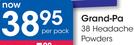 Grand-Pa 38 Headache Powders-Per Pack