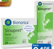 Bionorica Sinupret Syrup-100Ml