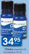 Clicks Essential Oil Eucalyptus-10Ml Each