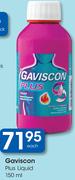 Gaviscon Plus Liquid-150Ml