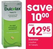 Dulcolax Laxative 30 Tablets-Per Pack