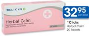 Clicks Herbal Clam 20 Tablets-Per Pack