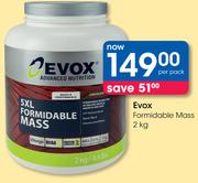 Evox Formidable Mass-2Kg Per Pack