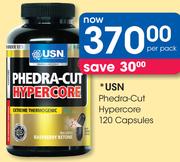 USN Phedra-Cut Hypercore 120 Capsules-Per Set