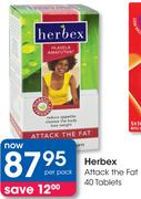Herbex Attack The Fat 40 Tablets-Per Pack