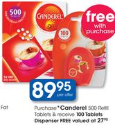 Canderel 500 Refill Tablets-Per Offer