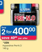 USN Hyperdrive Pre-N.O-2x140g
