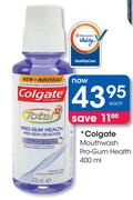 Colgate Mouthwash Pro-Gum Health-400ml