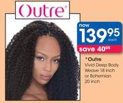 Outre Vivid Deep Body Weave 18 Inch Or Bohemian 20 Inch-Each
